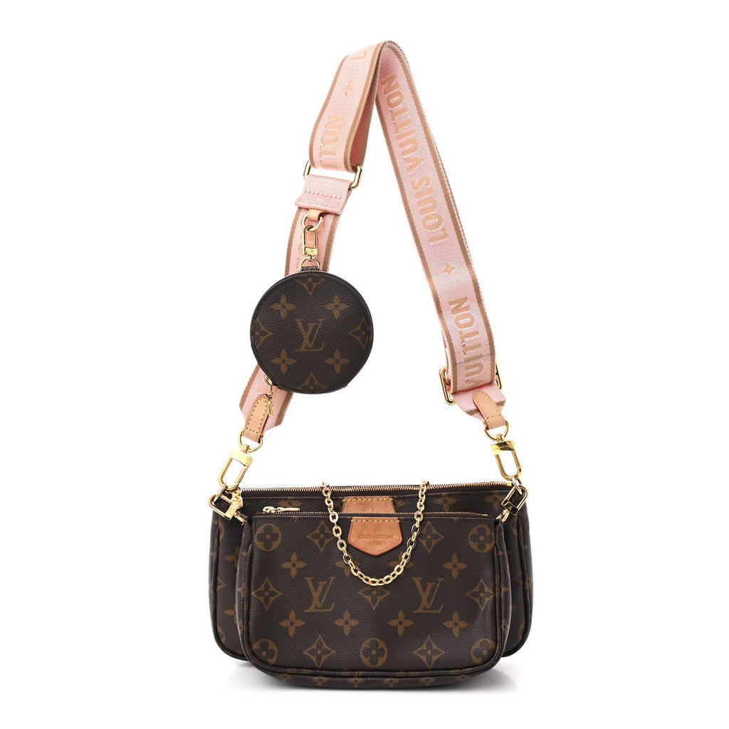Louis Vuitton Monogram Multi Pochette Accessories Rose Clair