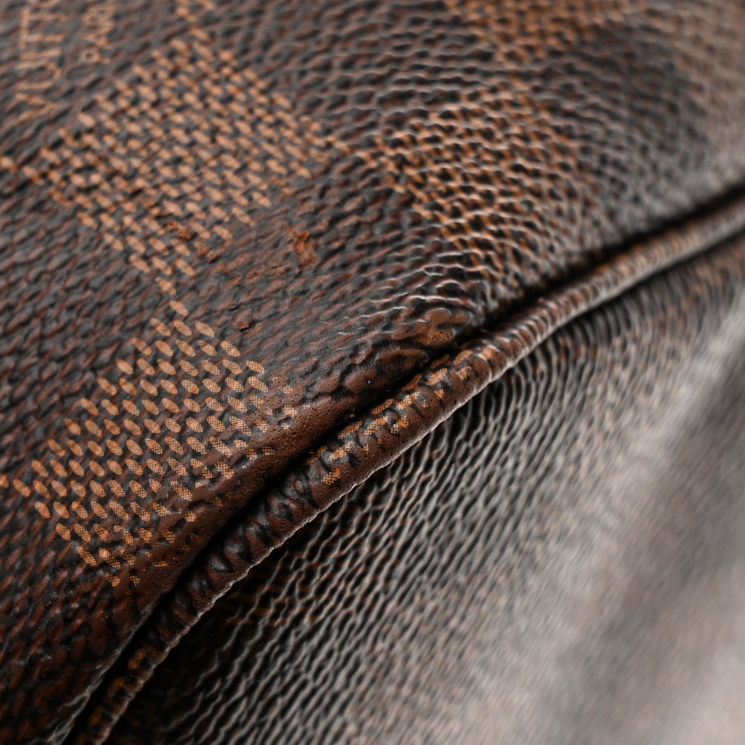 Louis Vuitton Damier Ebene Neo Neverfull MM Rose Ballerine