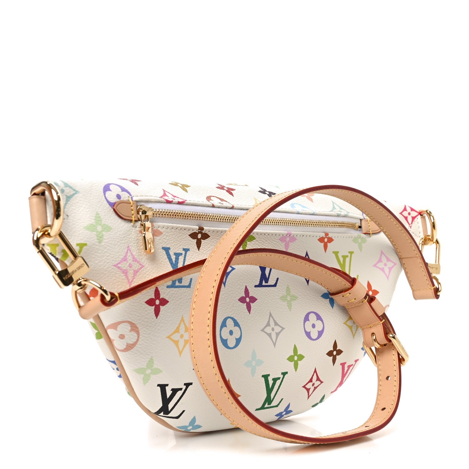 Louis Vuitton LV X TM Monogram Multicolor High Rise Bumbag White