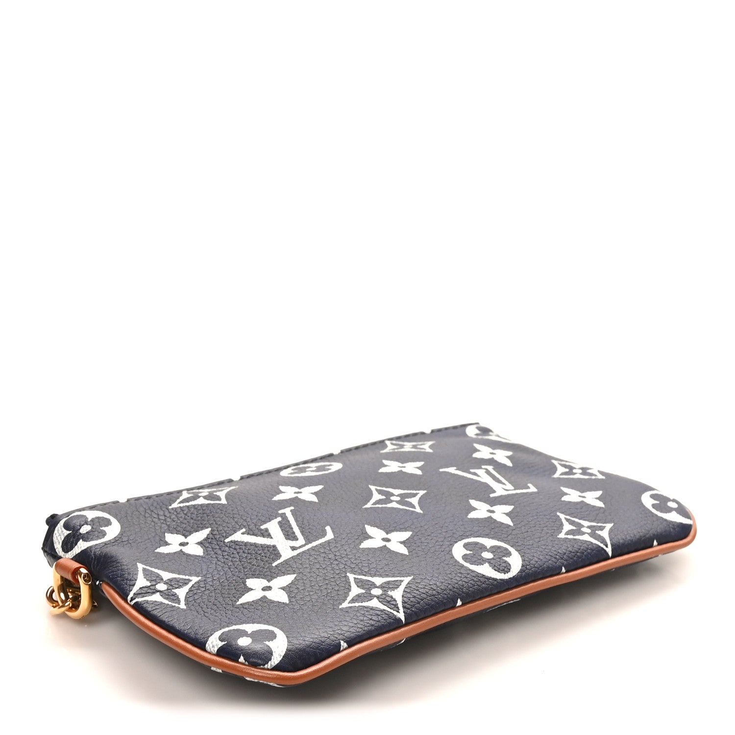 Louis Vuitton Calfskin Monogram Speedy P9 Bandouliere 30 Pochette Indigo