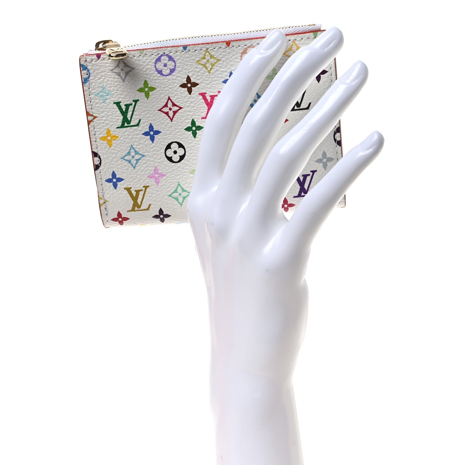 Louis Vuitton LV X TM Monogram Multicolor Lisa Wallet White