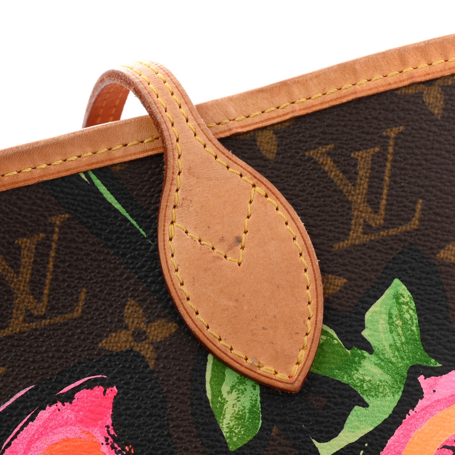 Louis Vuitton Monogram Roses Neverfull MM