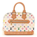 Louis Vuitton Monogram Multicolor Alma White