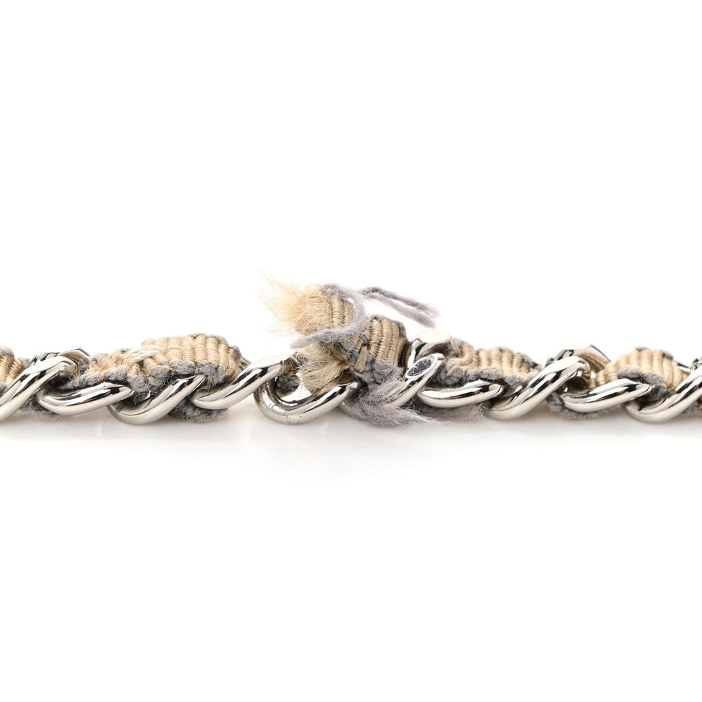 Chanel Vinyl Lipstick Wallet On Chain WOC Beige