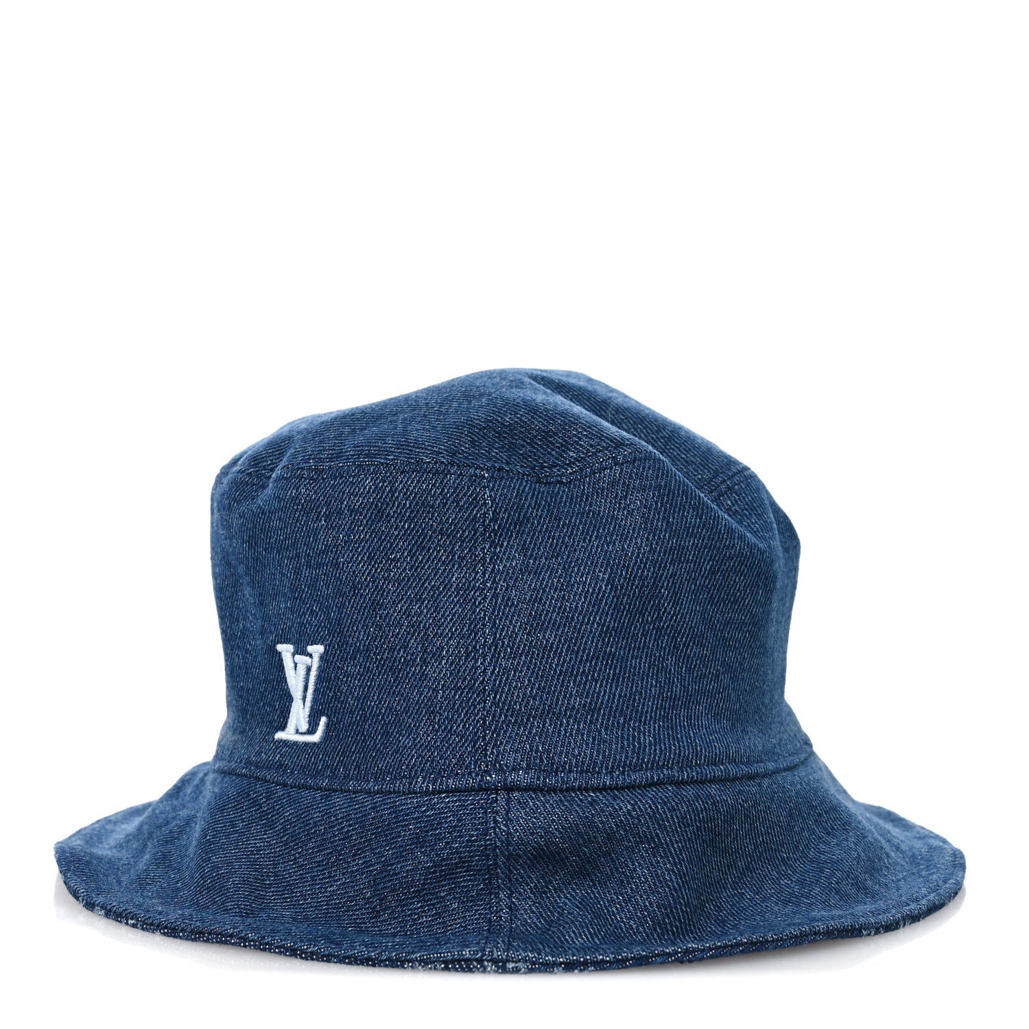 Louis Vuitton Monogram Denim Reversible Everyday Bucket Hat M Blue