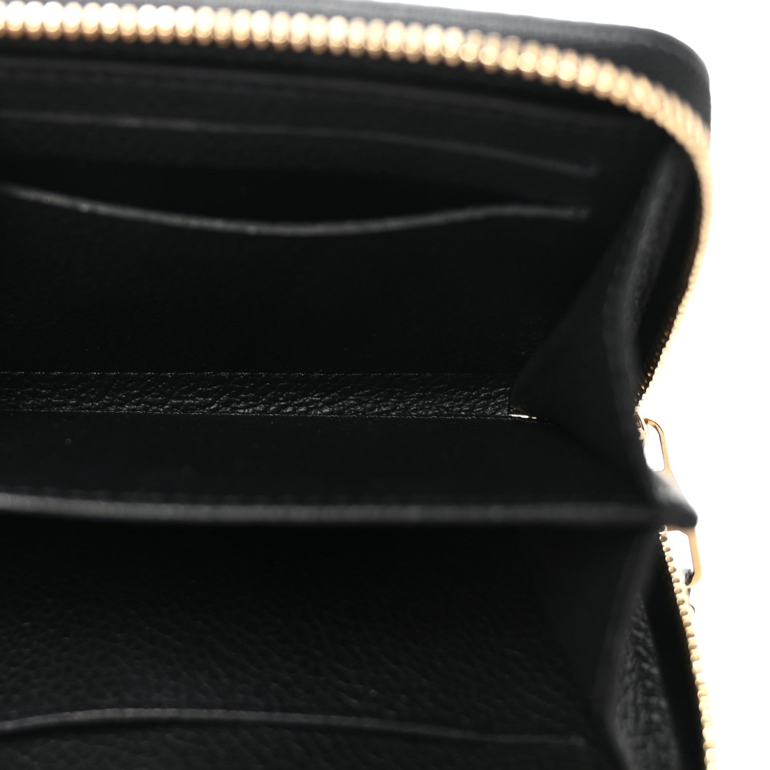 Louis Vuitton Empreinte Zippy Coin Purse Black