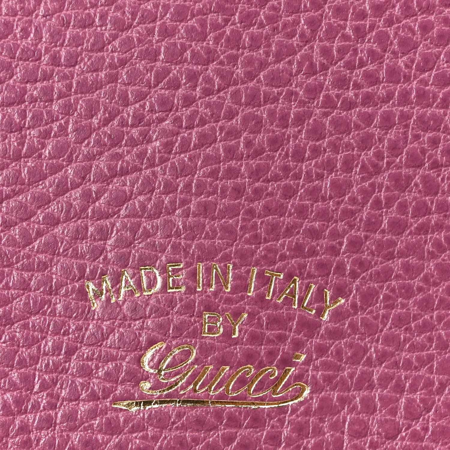 Gucci Dollar Calfskin Mini Swing Wallet Bag Purple
