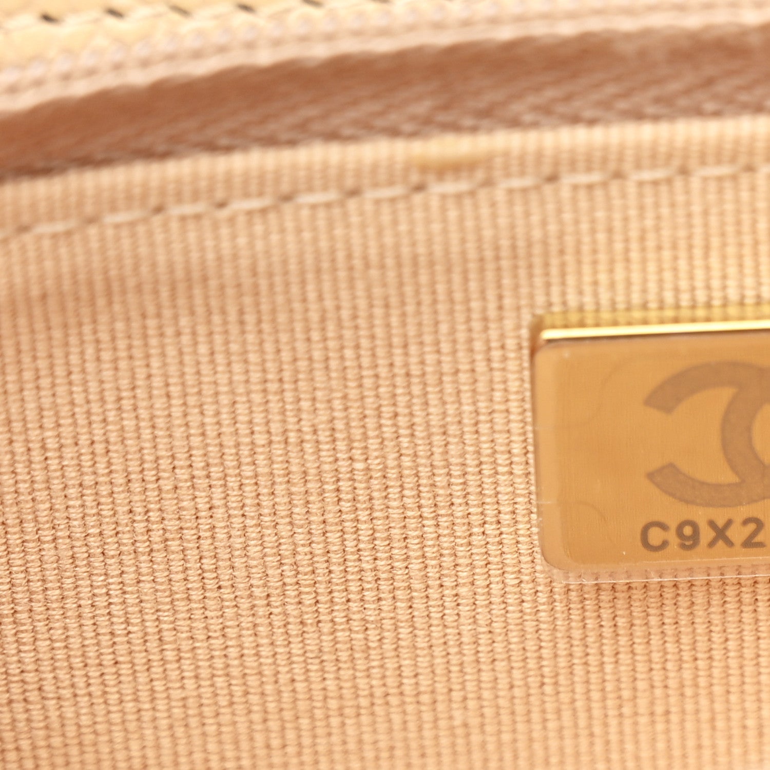 Chanel Caviar Quilted Wallet on Chain WOC Beige