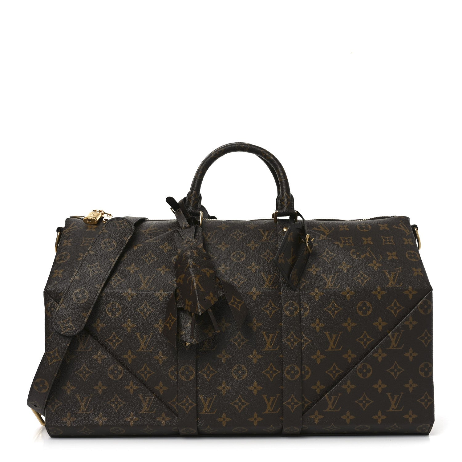 Louis Vuitton x Nigo Monogram Autres Cuirs Keepall Bandouliere 50
