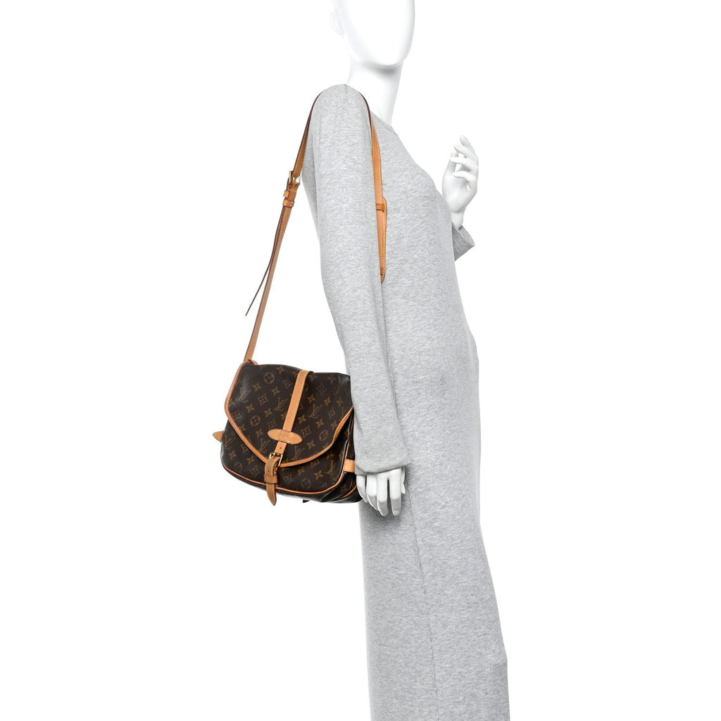 Louis Vuitton Monogram Saumur 30