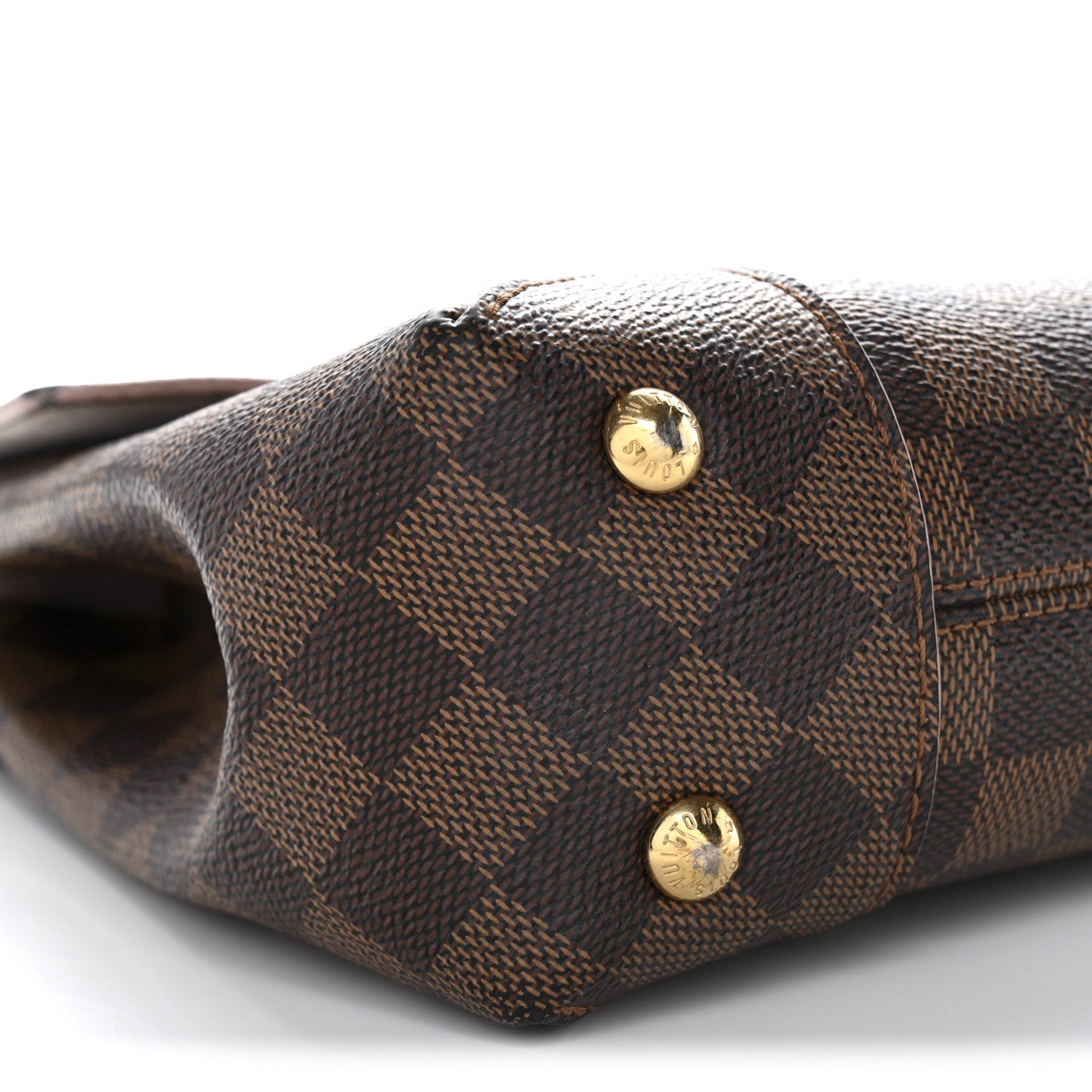 Louis Vuitton Damier Ebene Caissa Clutch Rose Ballerine