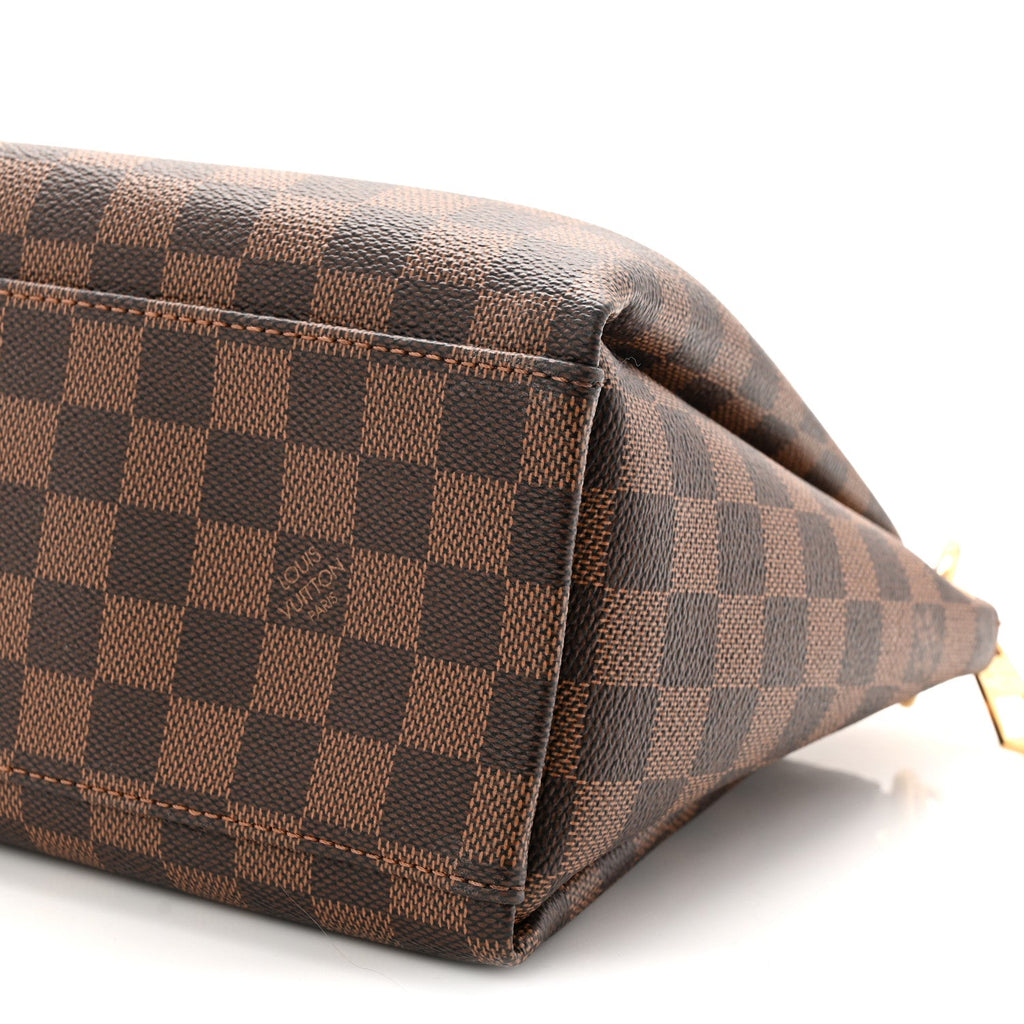Louis Vuitton Damier Ebene Odeon Tote PM Black
