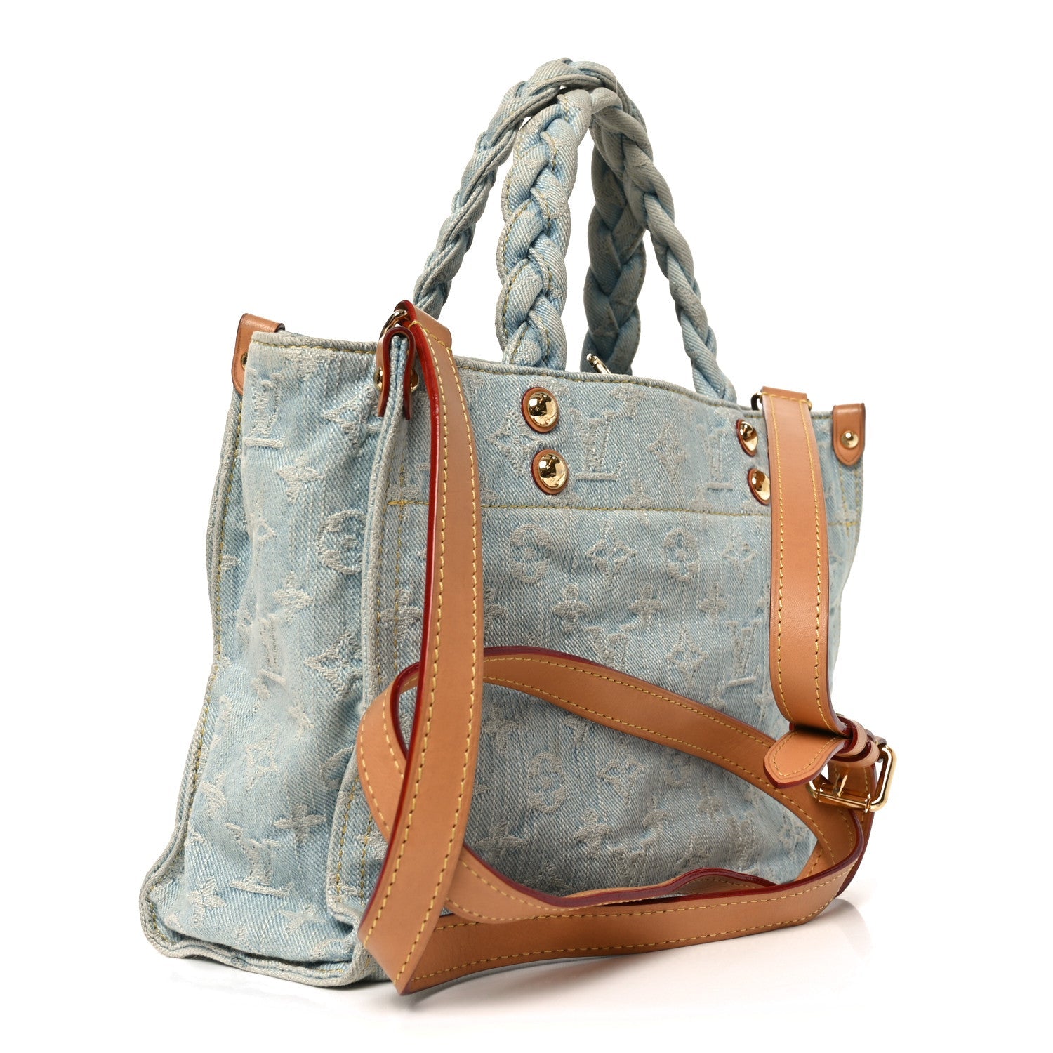 Louis Vuitton Monogram Washed Denim Let Go PM Sky Blue