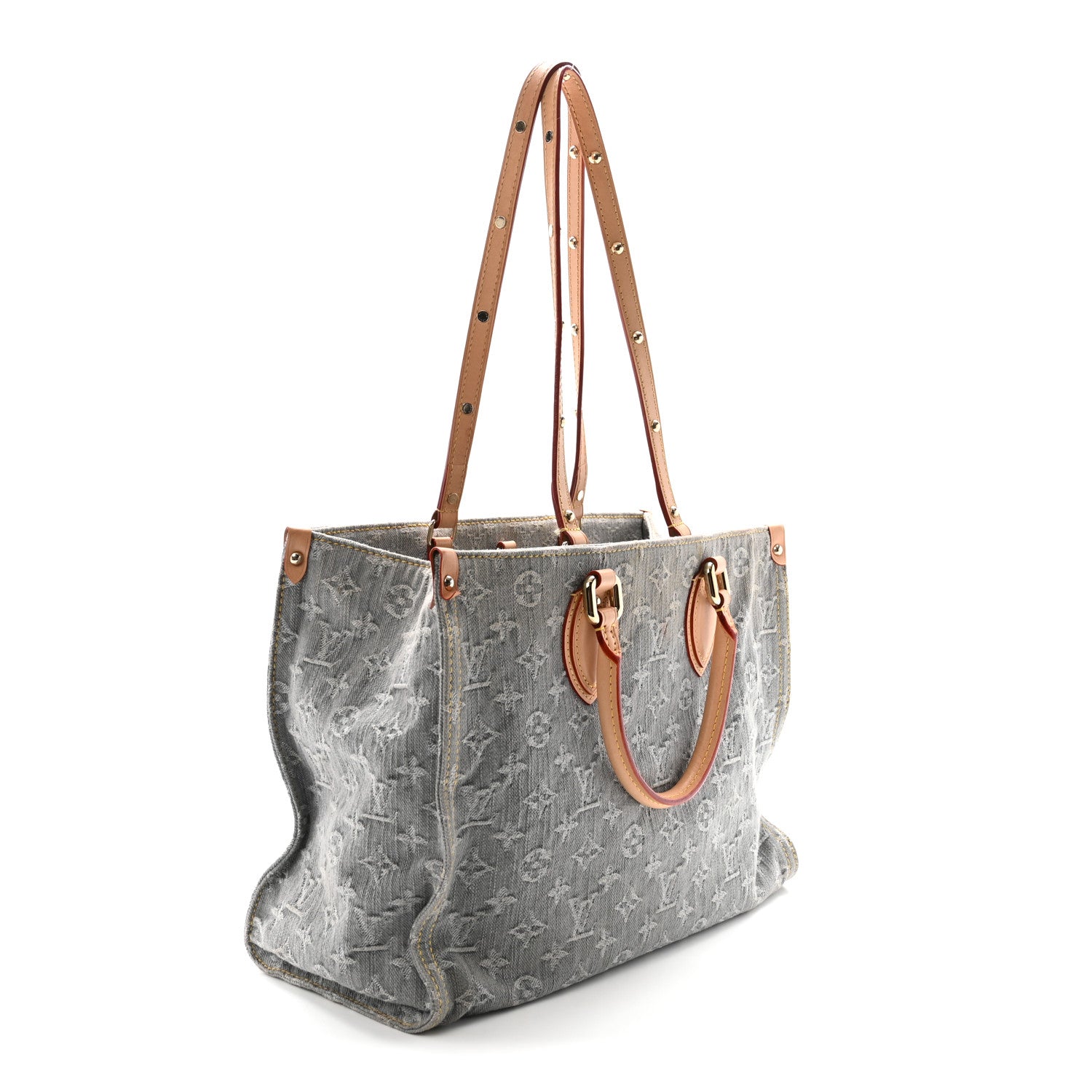 Louis Vuitton Monogram Denim Onthego MM Washed Grey