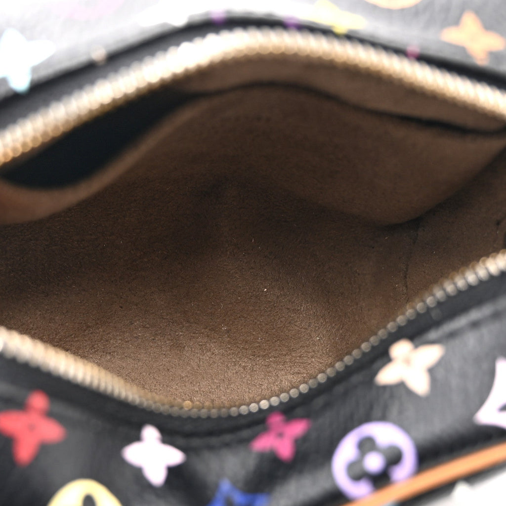 Louis Vuitton Monogram Multicolor Trousse Wapity Black