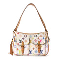 Louis Vuitton Monogram Multicolor Lodge PM White