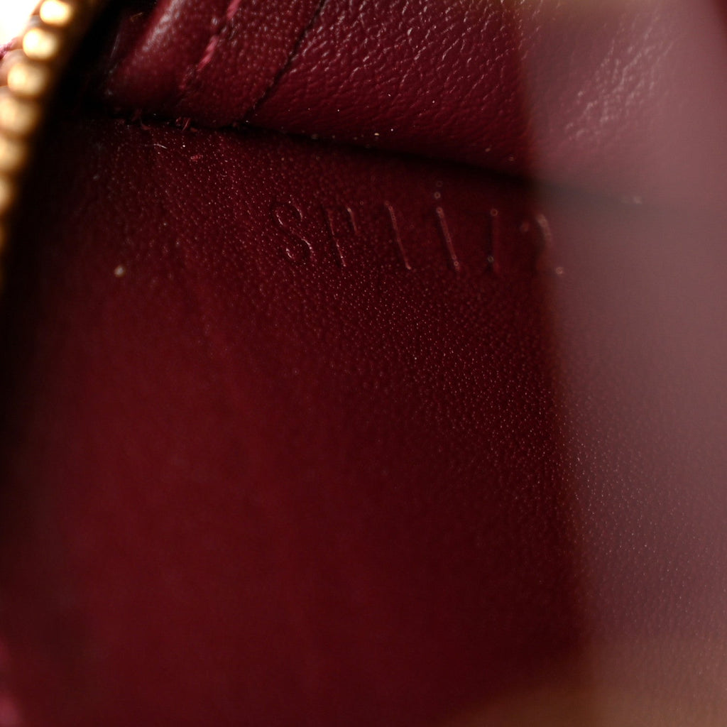 Louis Vuitton Vernis Zippy Wallet Rouge Fauviste