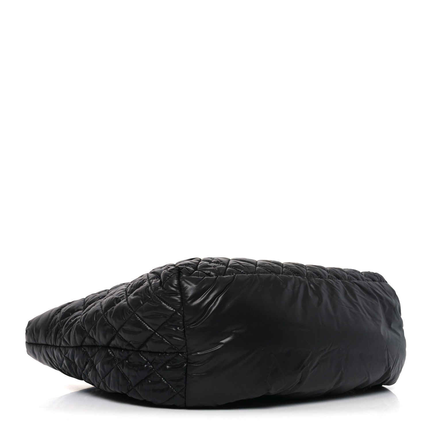 Chanel Nylon Quilted Large Coco Cocoon Tote Black