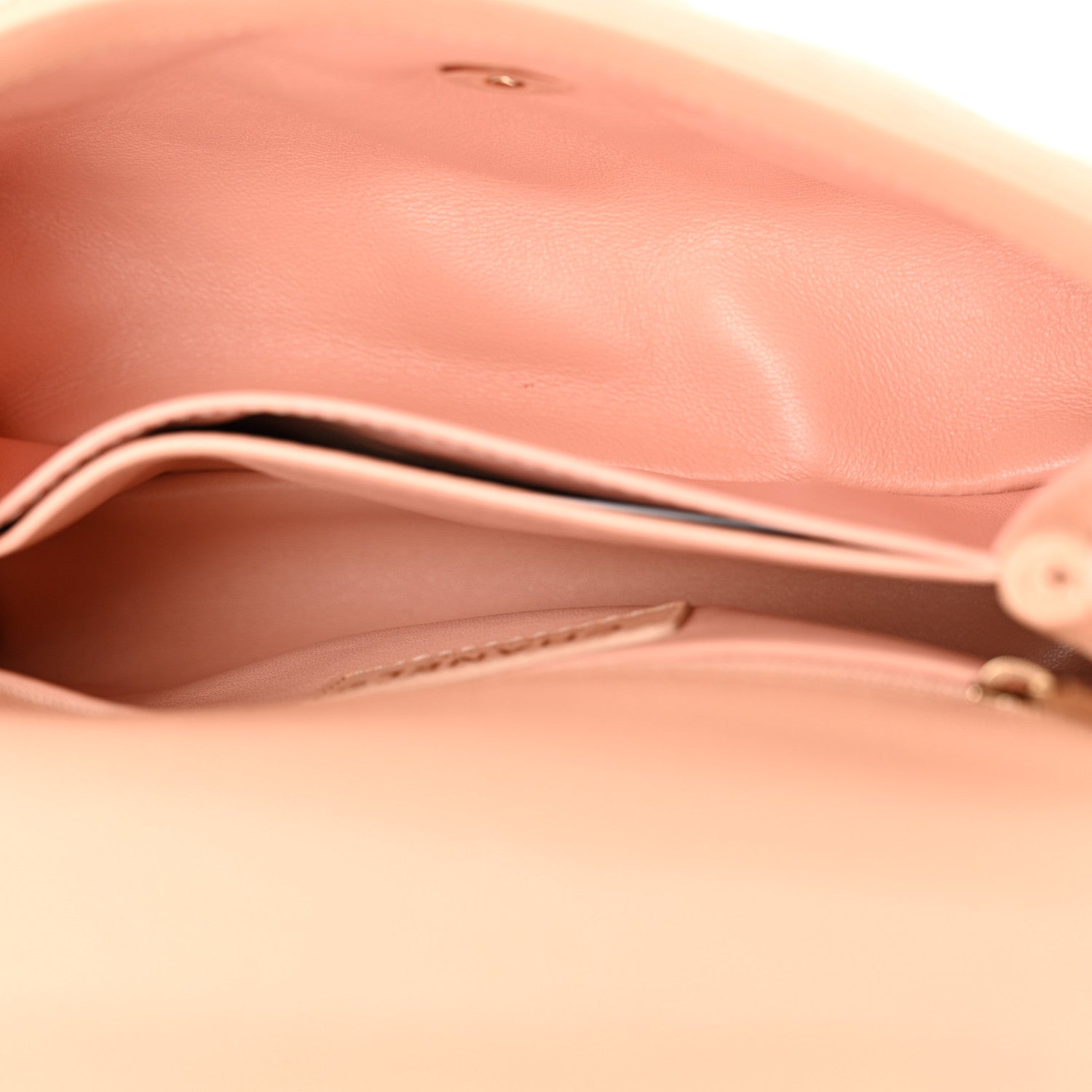 Chanel Caviar Quilted Mini Coco Handle Flap Light Pink