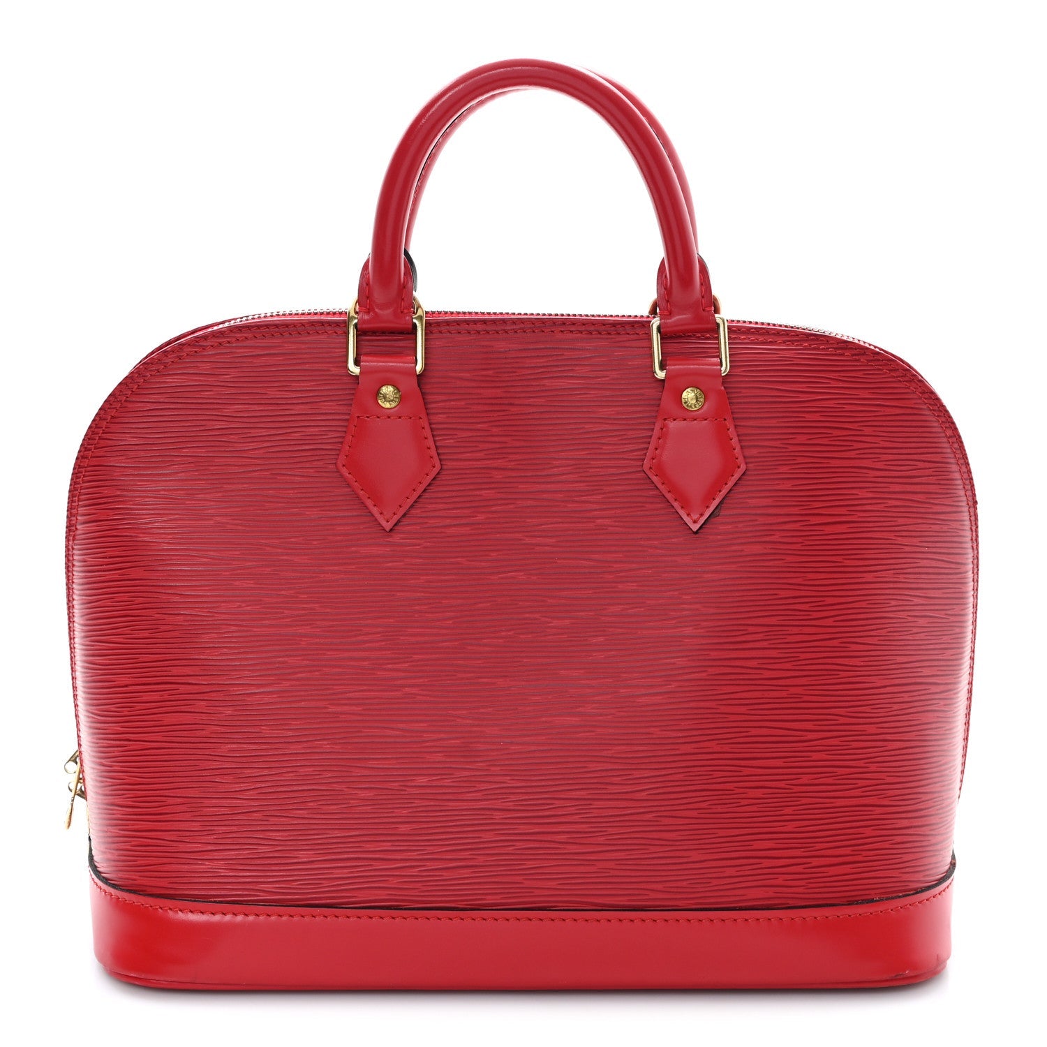 Louis Vuitton Epi Alma PM Castillan Red