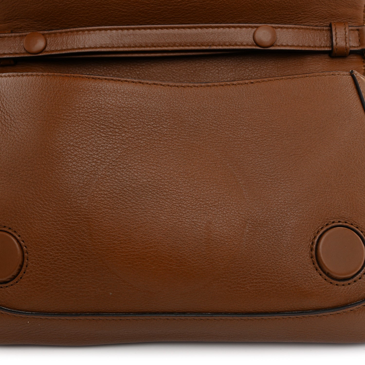 Gucci Roxy Calfskin Blondie Chain Shoulder Flap Bag Blondie Cognac