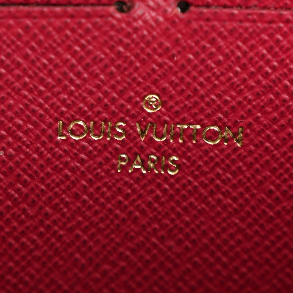 Louis Vuitton Monogram Clemence Wallet Fuchsia
