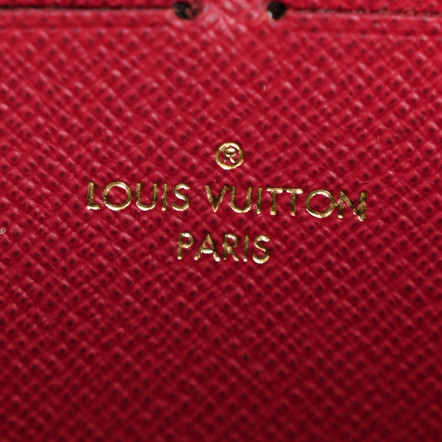 Louis Vuitton Monogram Clemence Wallet Fuchsia