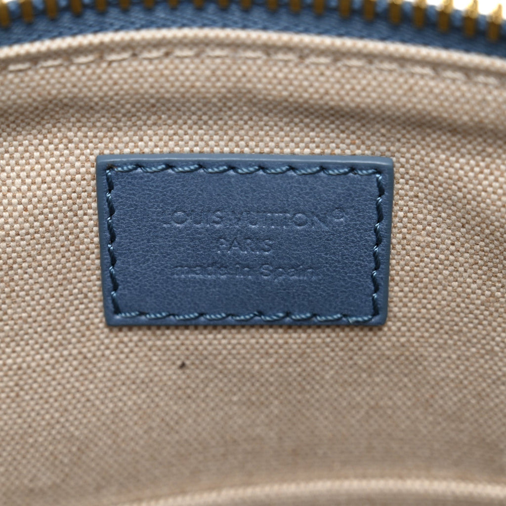 Louis Vuitton Damier Denim 3D Speedy Bandouliere 30 Denim Blue