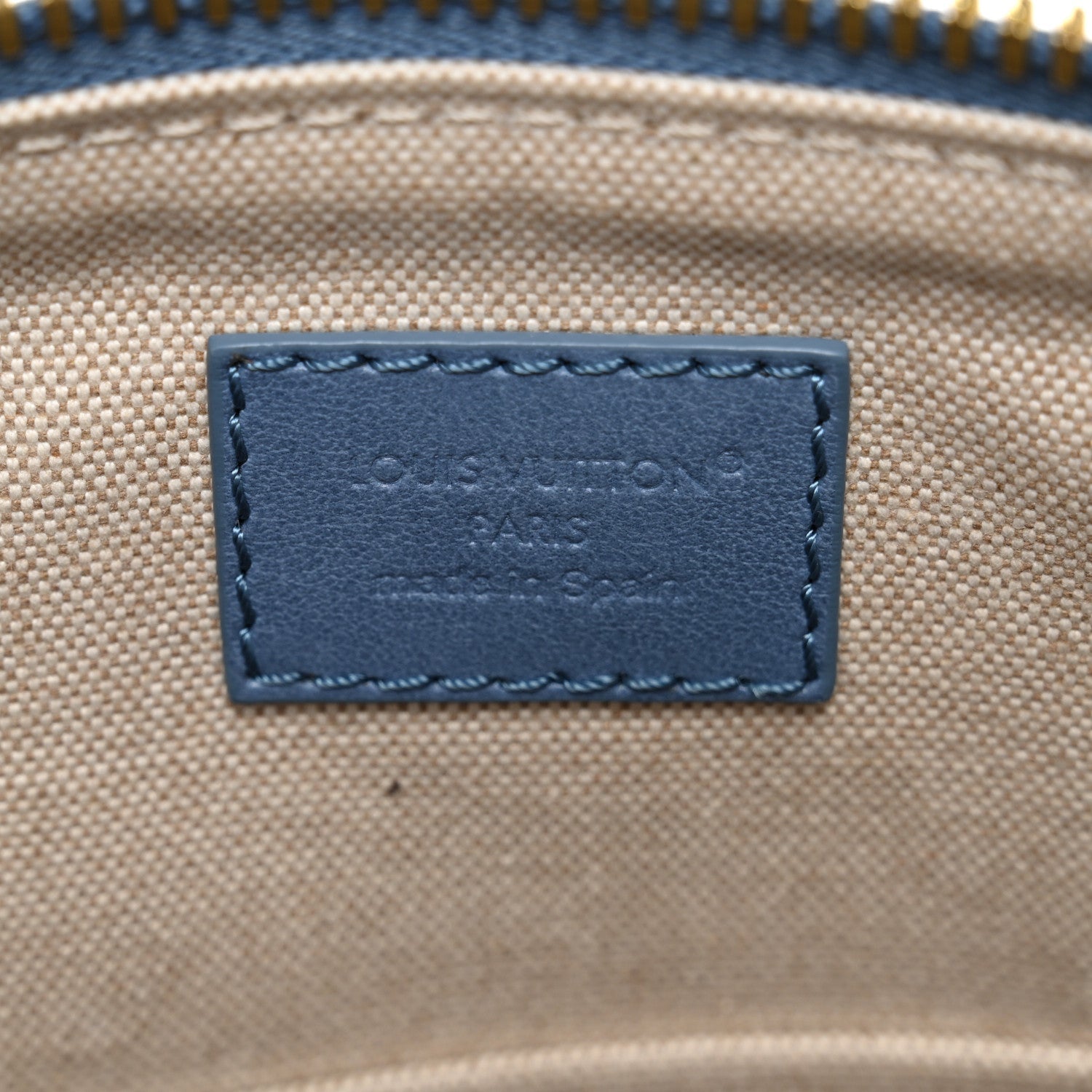 Louis Vuitton Damier Denim 3D Speedy Bandouliere 30 Denim Blue