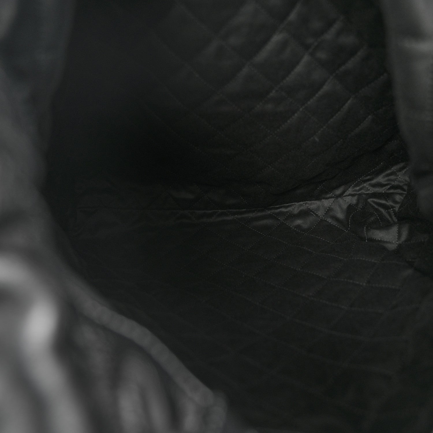 Chanel Shiny Calfskin Quilted Chanel 22 Backpack So Black