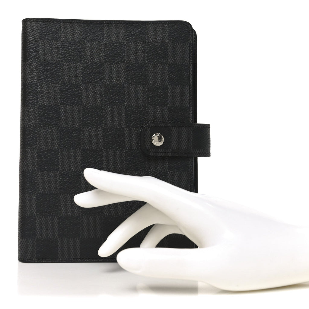 Louis Vuitton Damier Graphite Medium Ring Agenda Cover