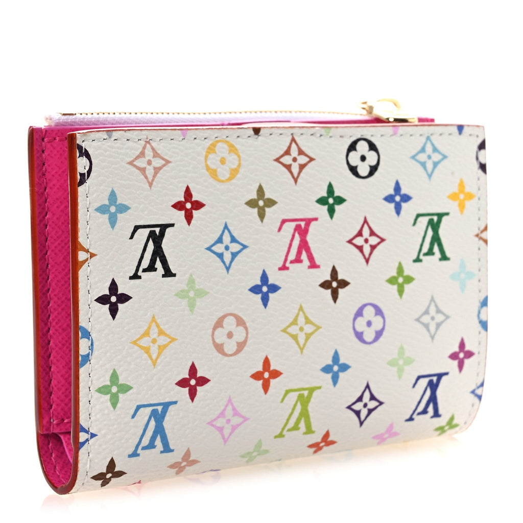 Louis Vuitton LV X TM Monogram Multicolor Lisa Wallet White