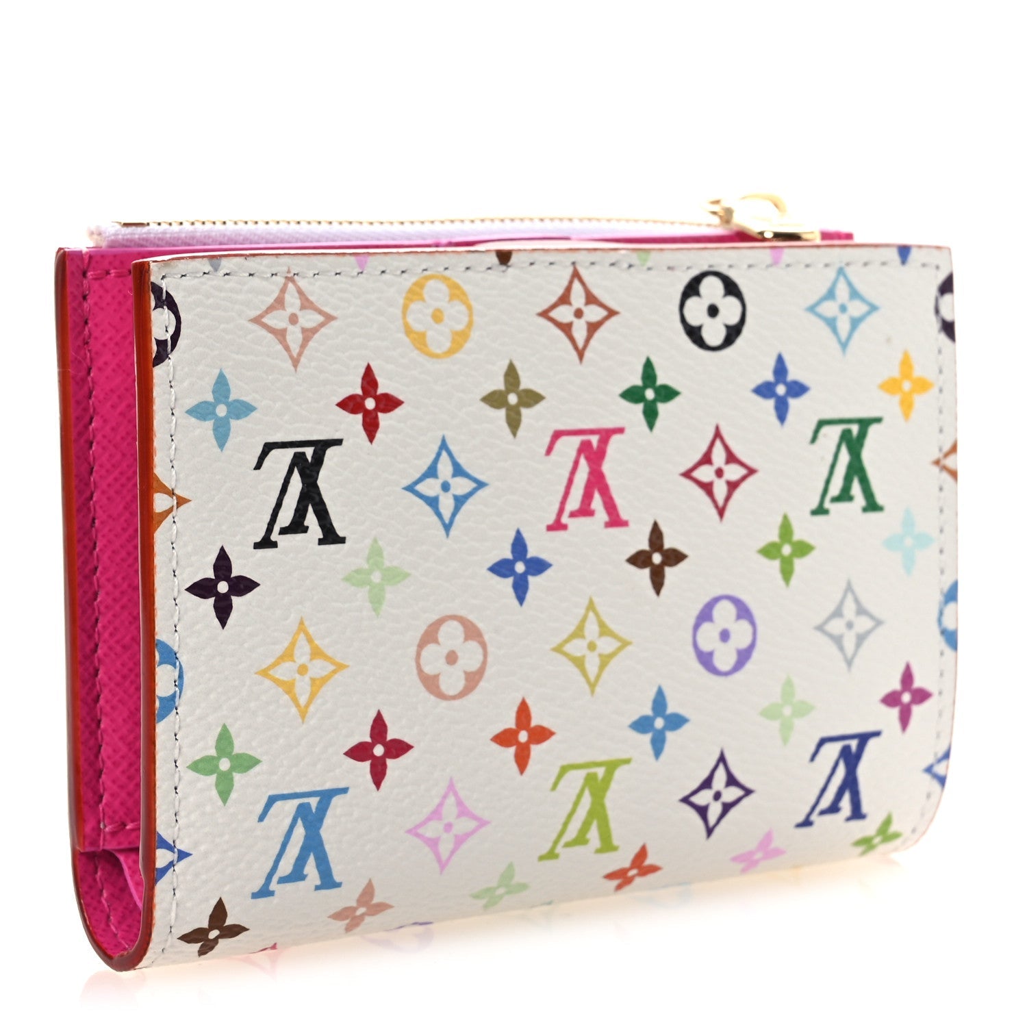 Louis Vuitton LV X TM Monogram Multicolor Lisa Wallet White