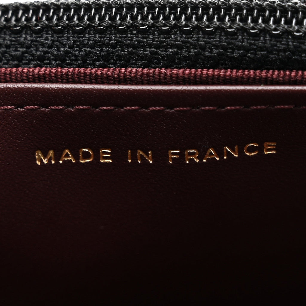 Chanel Caviar Quilted Wallet on Chain WOC Black