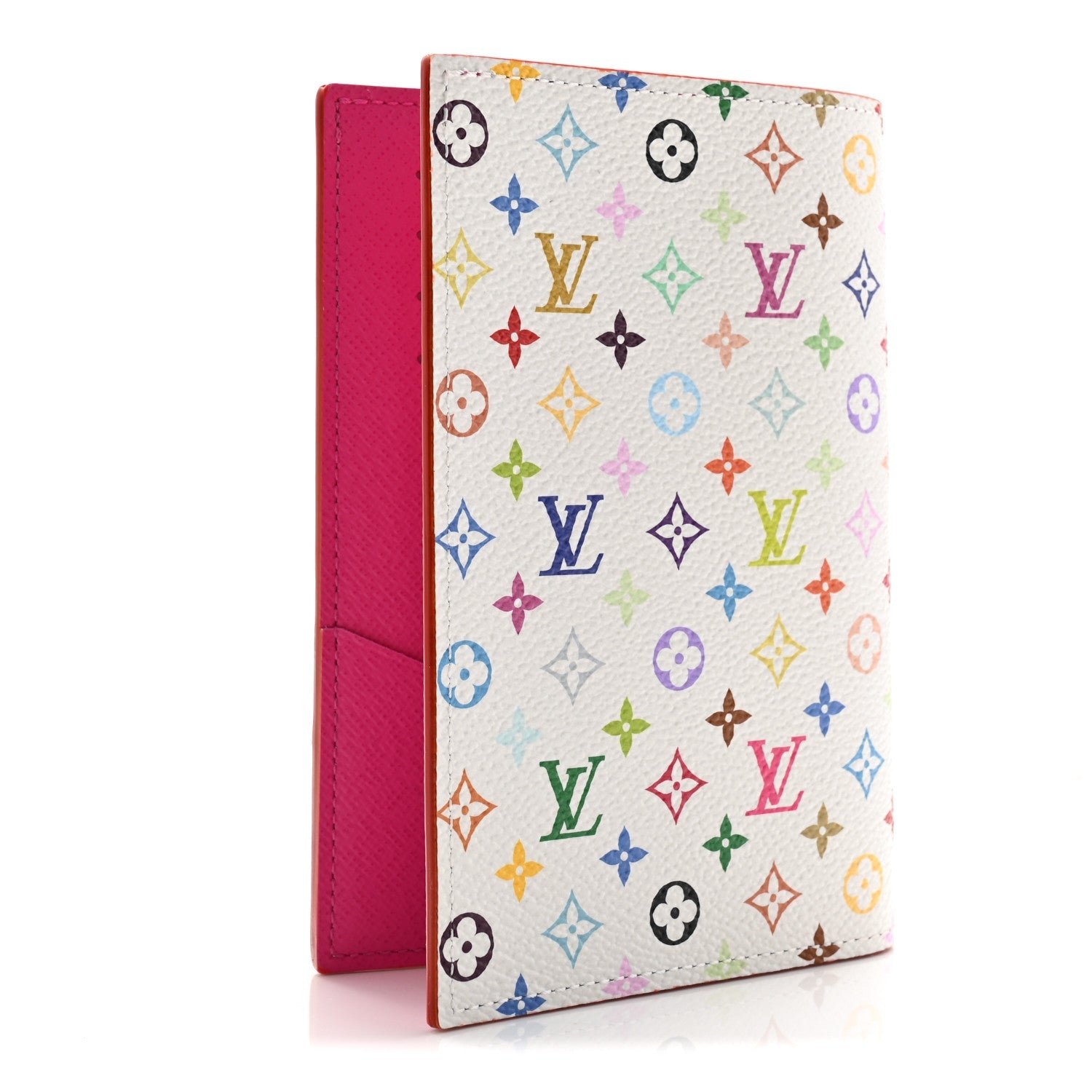 Louis Vuitton LV X TM Monogram Multicolor Passport Cover White