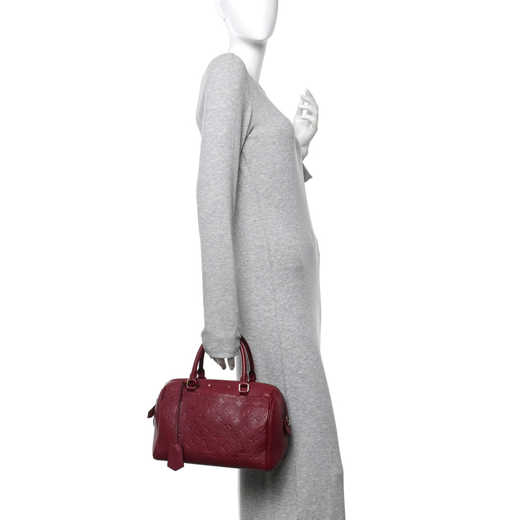Louis Vuitton Empreinte Speedy Bandouliere 25 NM Aurore