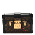 Louis Vuitton Monogram Petite Malle Black