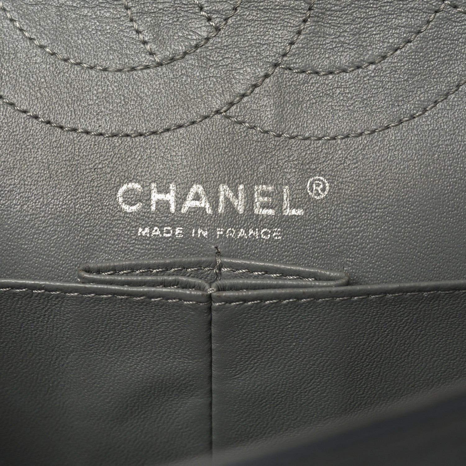 Chanel Caviar Iridescent Calfskin 2.55 Reissue 226 Flap Brown Grey