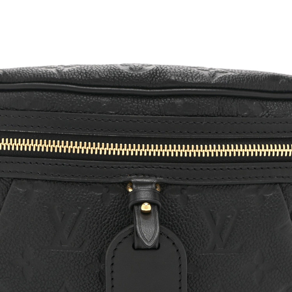 Louis Vuitton Empreinte High Rise Bumbag PM Black