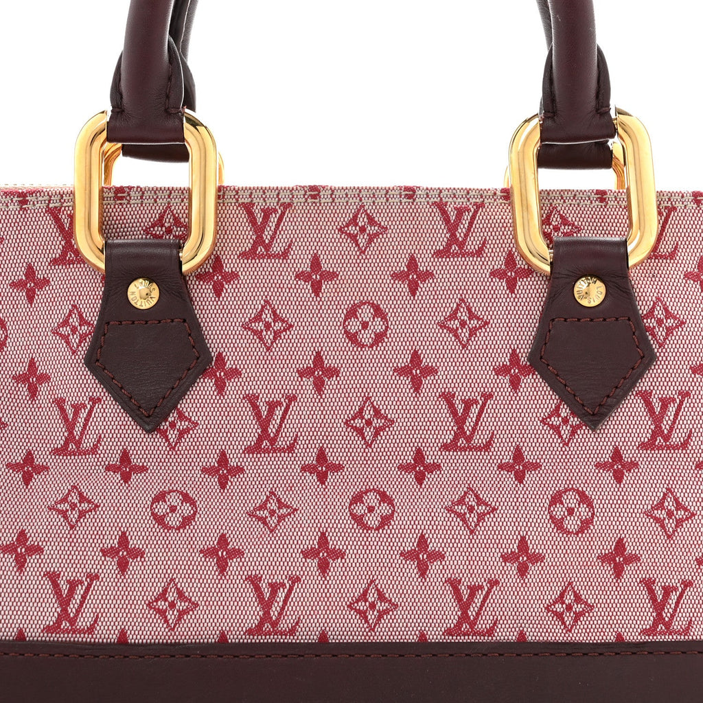 Louis Vuitton Mini Monogram Alma Long Cherry