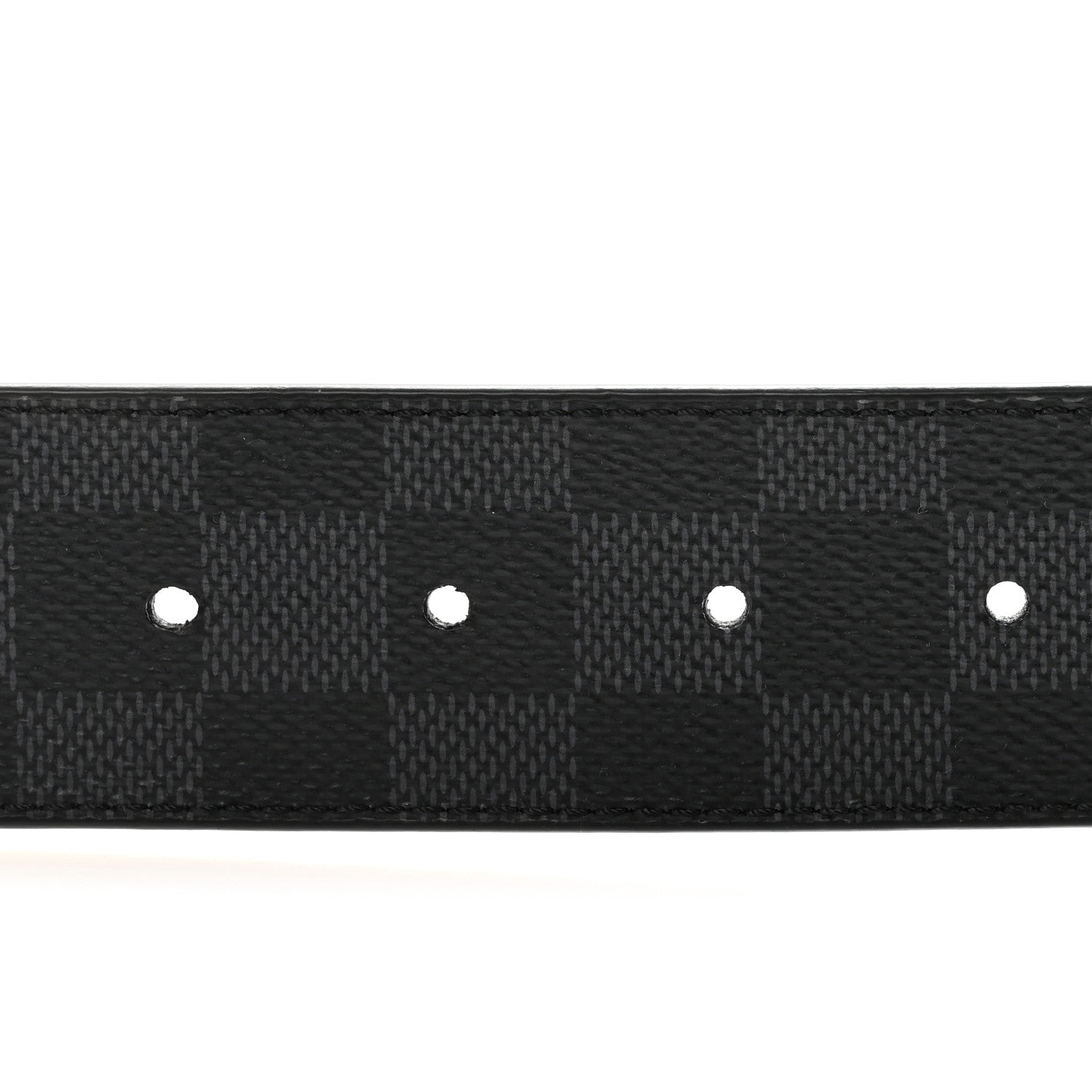 Louis Vuitton Damier Graphite 40mm LV Initiales 85 34 Belt