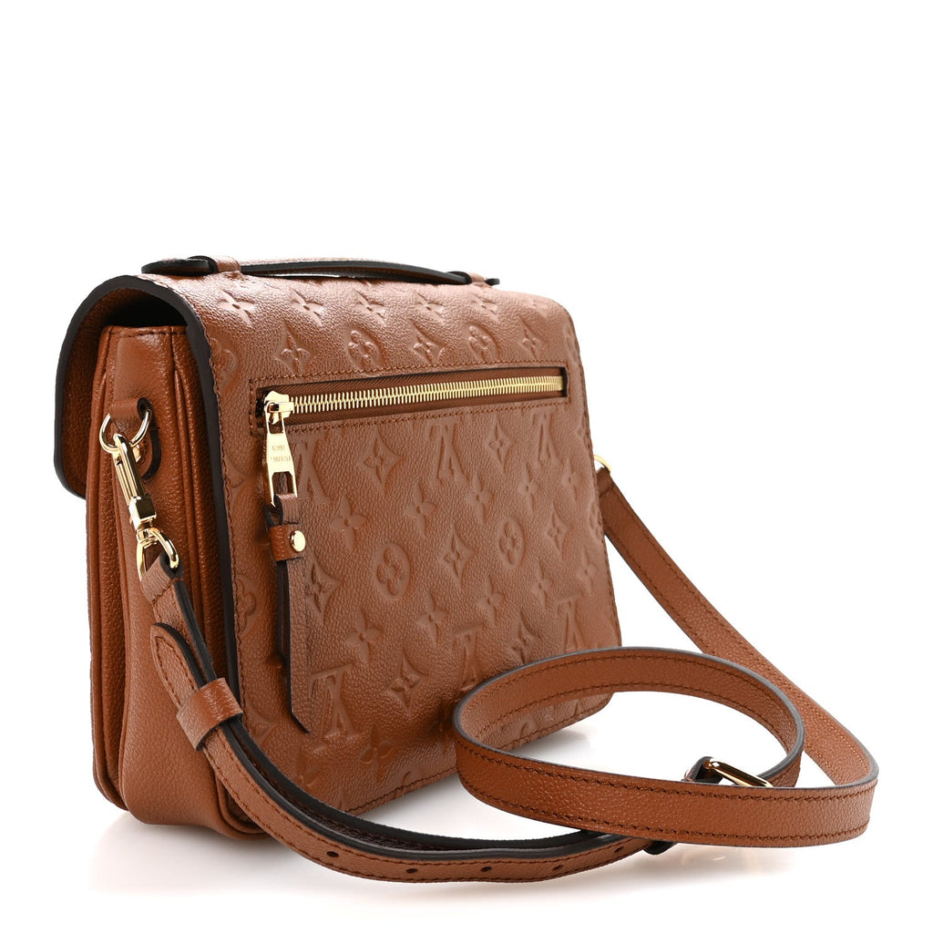 Louis Vuitton Empreinte Pochette Metis Cognac