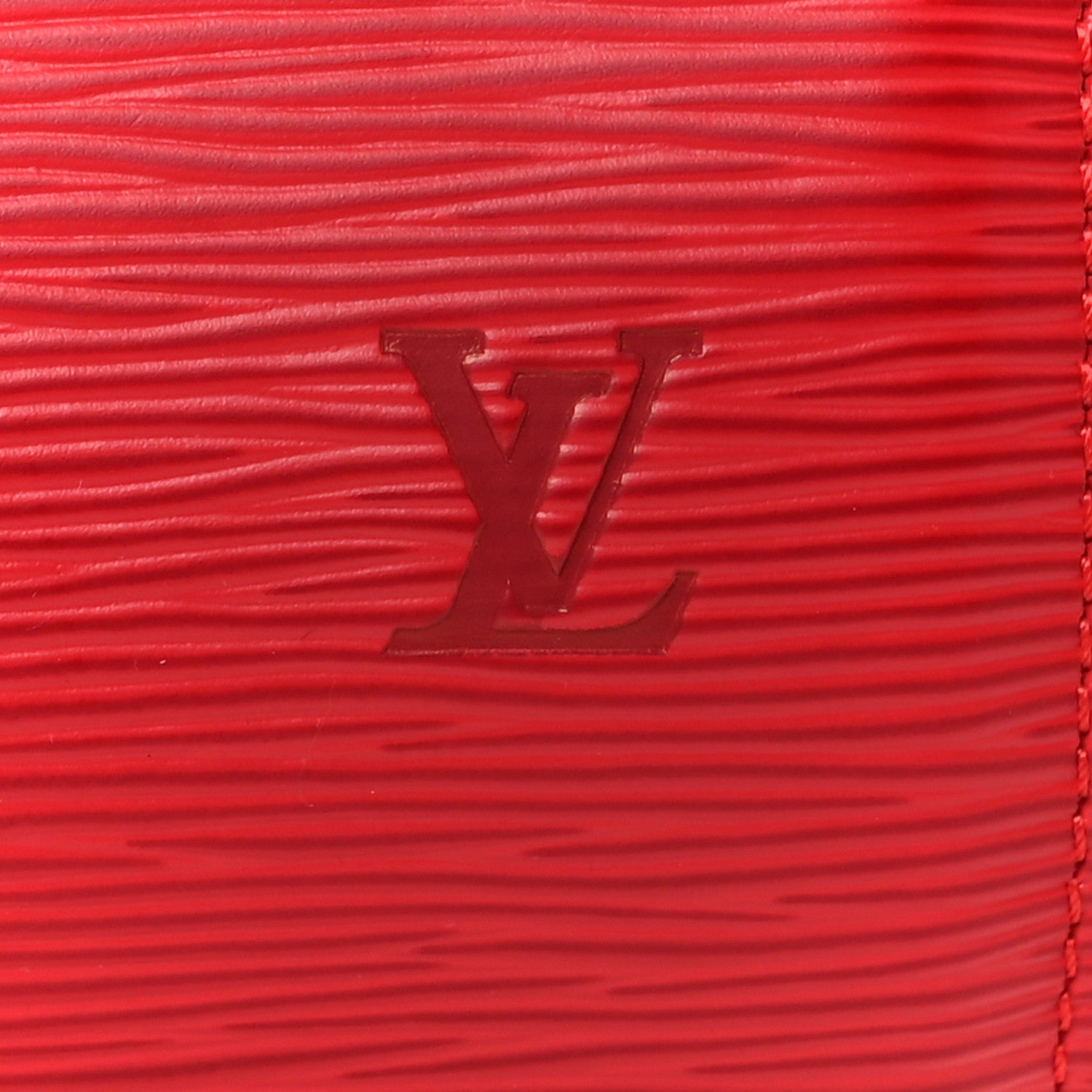 Louis Vuitton Epi Soufflot Castillan Red