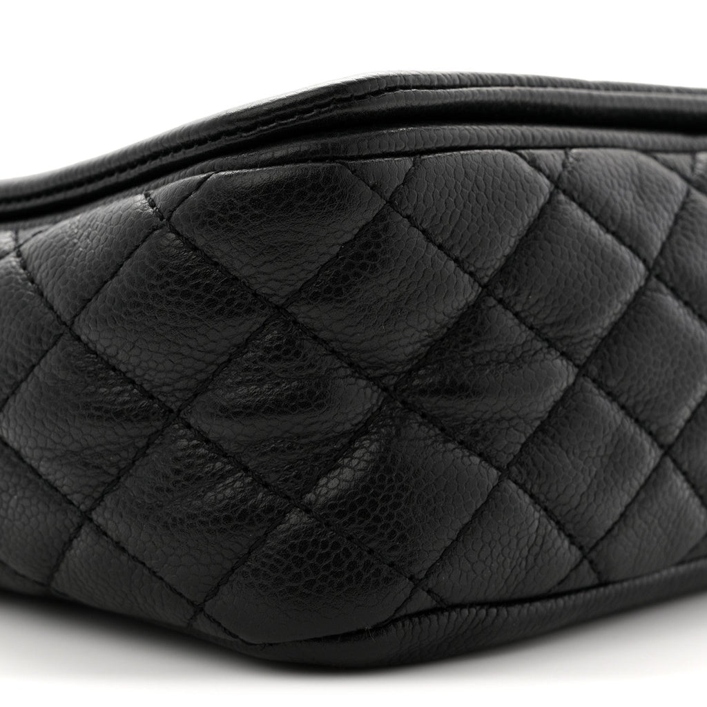 Chanel Caviar Medium Timeless CC Flap Black