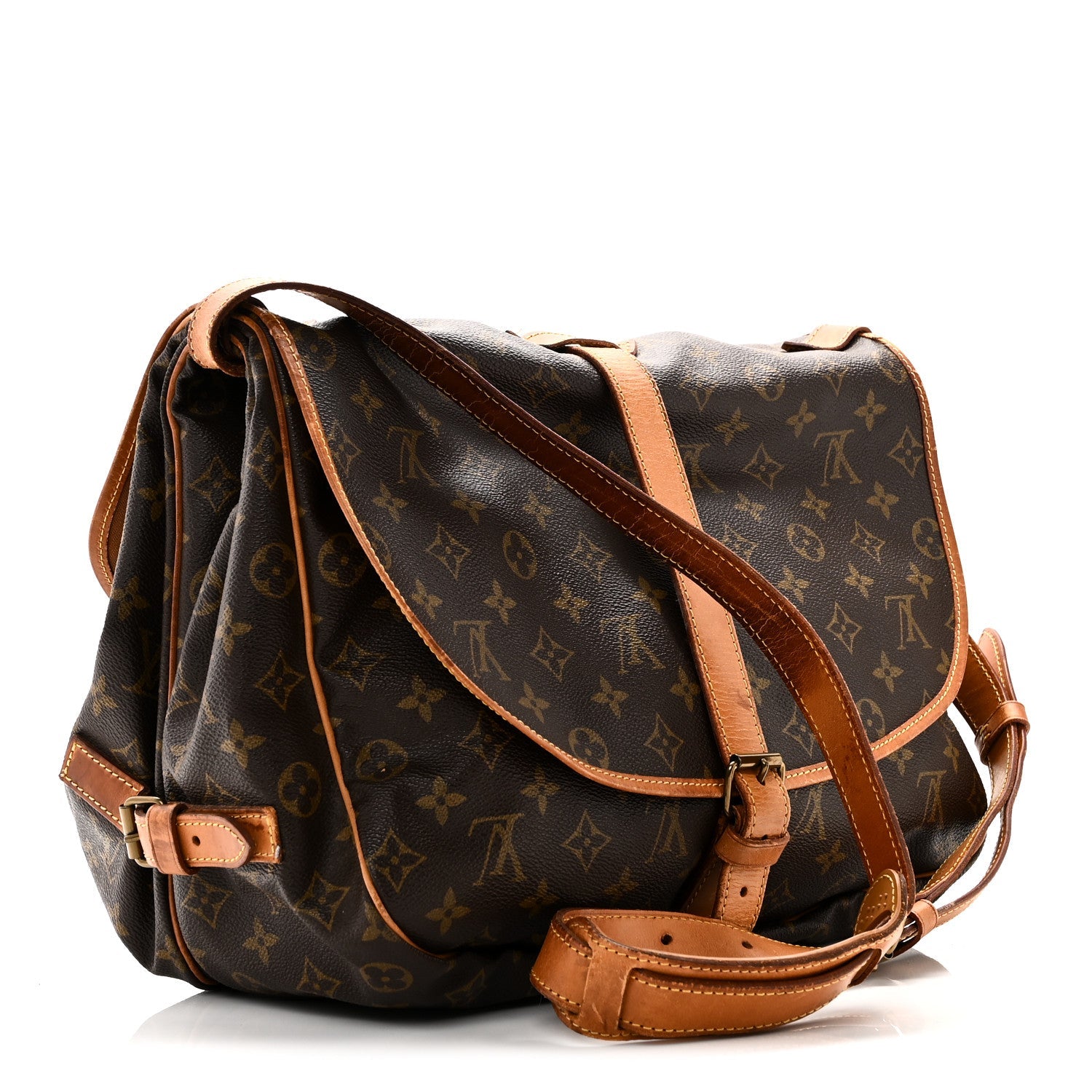 Louis Vuitton Monogram Saumur 35