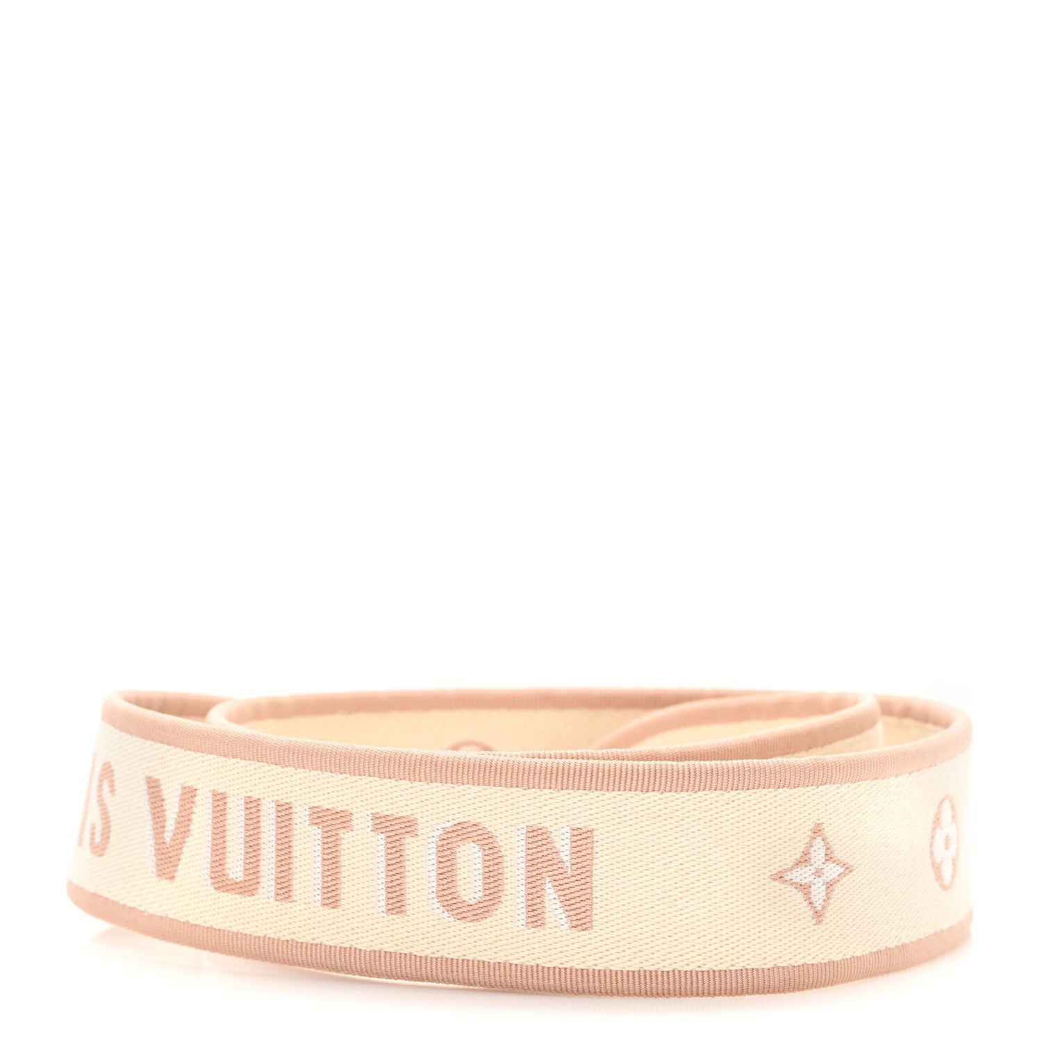 Louis Vuitton Jacquard Diane Shoulder Strap Creme Beige