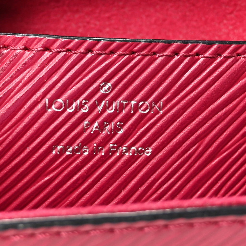 Louis Vuitton Epi Twist Shoulder Bag MM Fuchsia