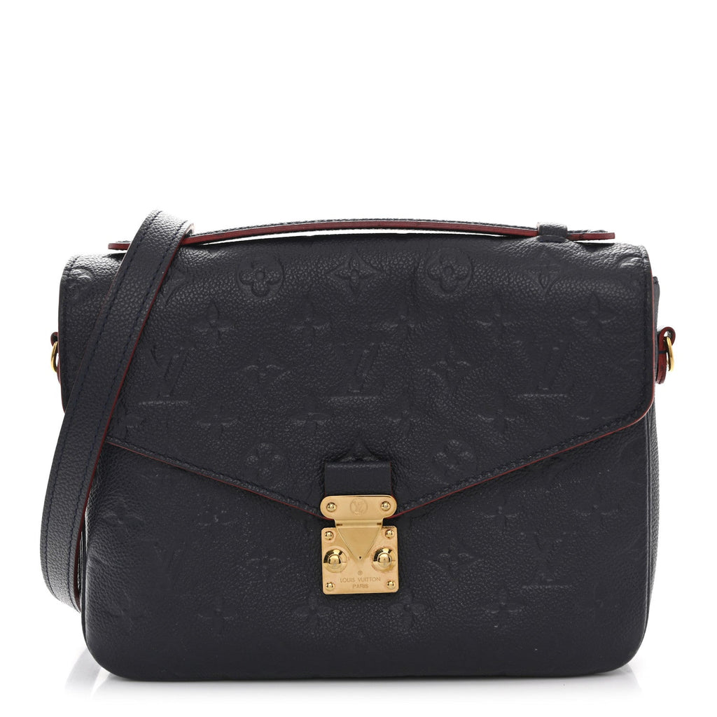 Louis Vuitton Empreinte Pochette Metis Marine Rouge