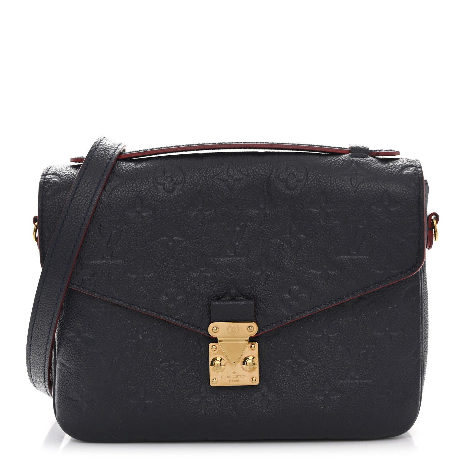 Louis Vuitton Empreinte Pochette Metis Marine Rouge
