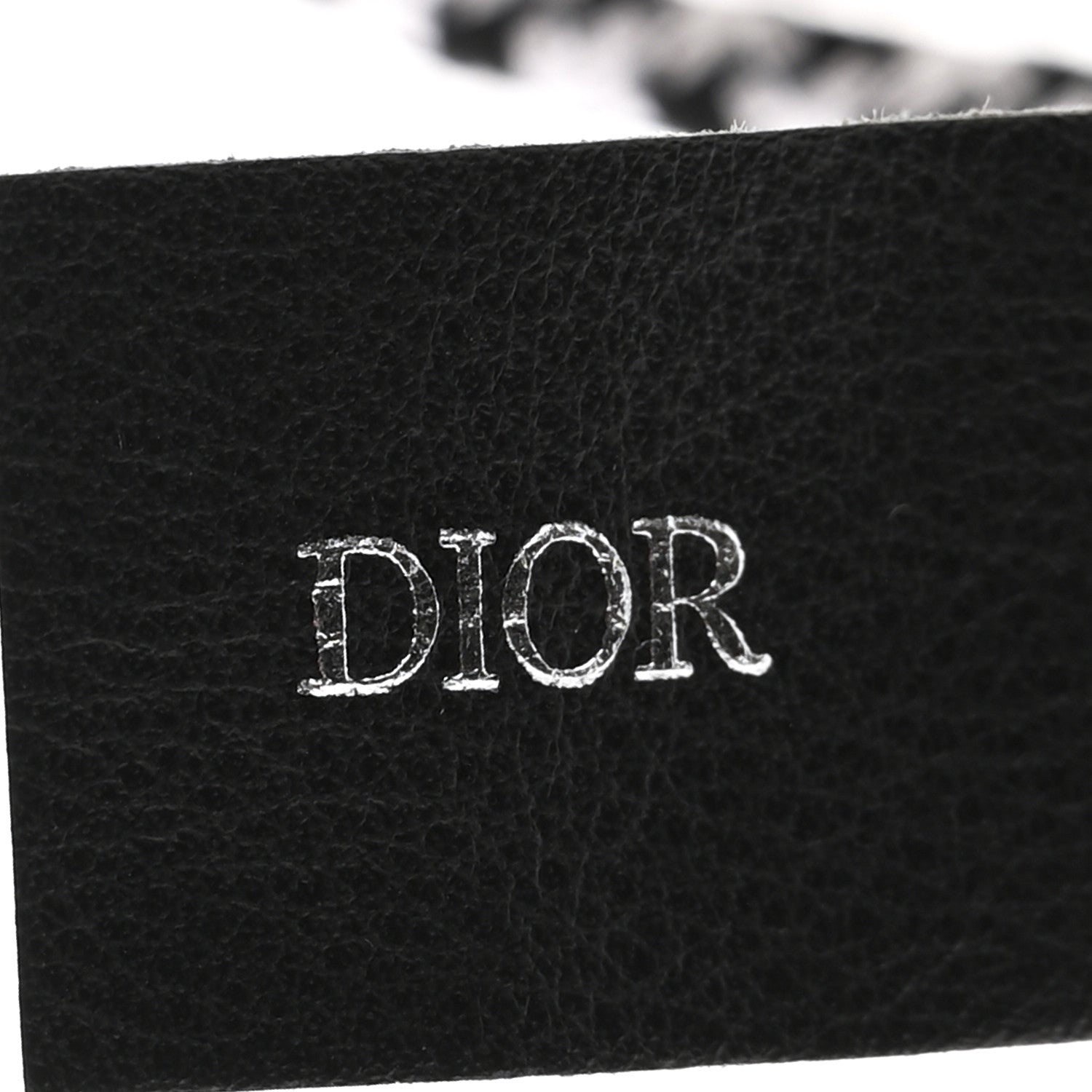 Christian Dior Plexiglass Vertical Pouch Translucent